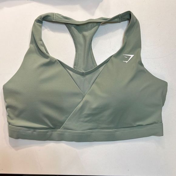 Gymshark Other - Gymshark Crossover Sports Bra - Desert Sage Green women’s Medium-NWT